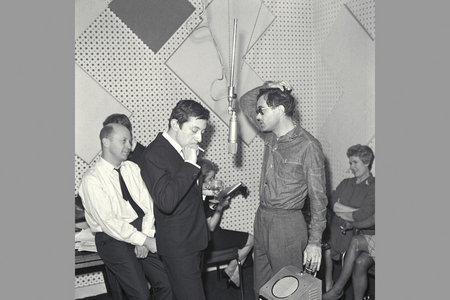 Michel Legrand and Serge Gainsbourg, 1964 (photo)