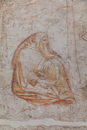Thebaid, 1336-41 (sinopia)