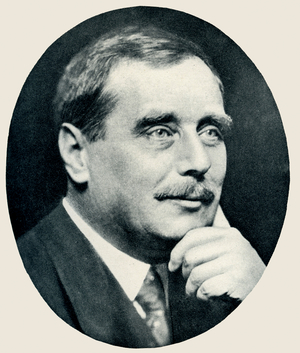 H.G. Wells, from The Illustrated London News Silver Jubilee Record, 1935 (print)