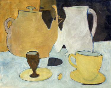 Still Life with Teapot, 1947 (oil on canvas)