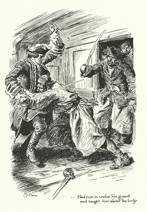 Illustration for Kidnapped by Robert Louis Stevenson (litho)
