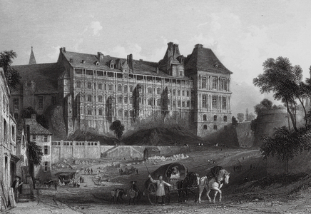 Chateau de Blois (engraving)
