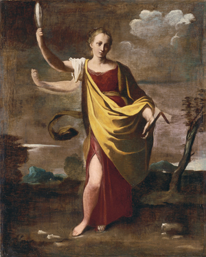 Personification of Perfect Work (oil on canvas)