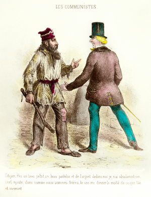 The Communists, 1848 (Engraving)