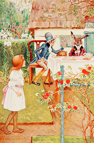 1930s UK Alice In Wonderland Book Plate, 1930s (print)