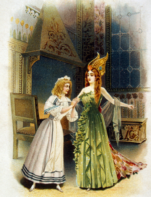 Cendrillon (Cinderella), 1900 (chromolithograph)