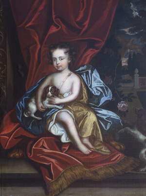 Alicia Brownlow, Lady Guilford (1684-1727) as a child