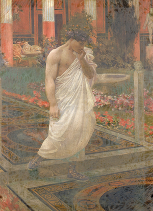 Meditation, 1897 (oil on canvas)