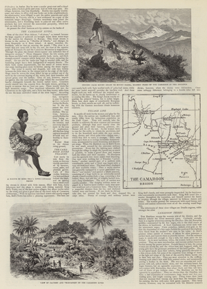 The Germans in Africa (engraving)