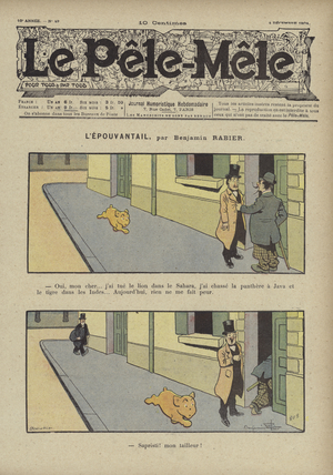L'epouvantail (colour litho)