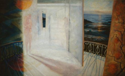 Reconciliation, 1999 (oil on canvas)
