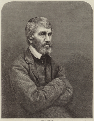 Portrait of Thomas Carlyle (engraving)