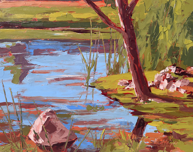 Gentle Evening, c.2025 (oil on panel)