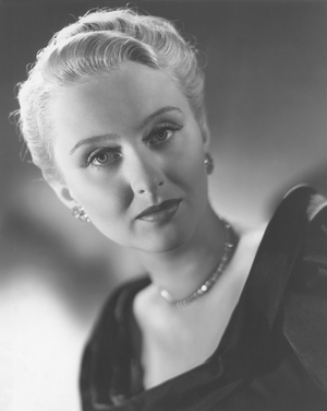 Celeste Holm, on-set of the Film, "Gentleman's Agreement", 20th Century-Fox, 1947 (b/w photo)