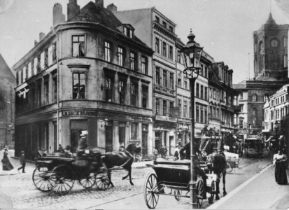 Berlin Nikolai Quarter around 1900 (photo)