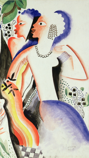 Two Young Girls (w/c)