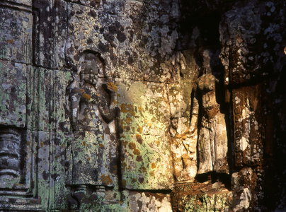 Cambodia: Apsaras on the inner wall of the eastern gopura, Preah Khan, Angkor