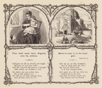 Page from the Children’s Daily Bread (engraving)
