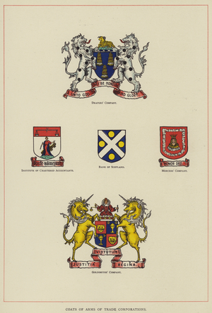 Coats of Arms of Trade Corporations (colour litho)