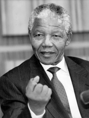 Nelson Mandela, 1993 (photo)