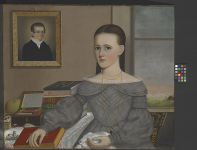 Portrait Of Marie Jane Andrew, date unknown (oil on canvas)