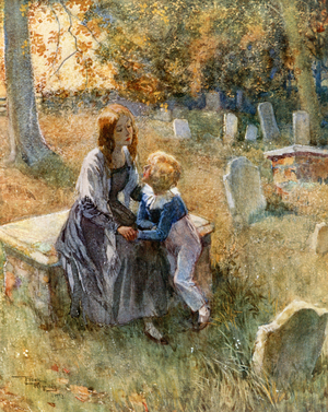 Nell's Garden (colour litho)