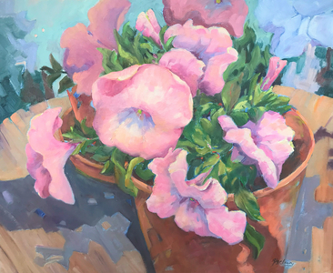 May's First Born, 1991 (oil on canvas)