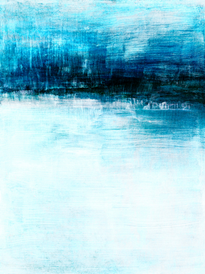 SHROUDED 1 , 2022 (Acrylic Mixed Media)