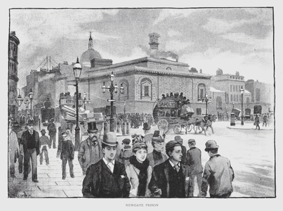Newgate Prison (litho)
