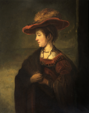 Saskia van Uylenburgh (1612-1642) (after Rembrandt)
