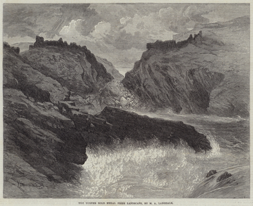 The Turner Gold Medal Prize Landscape (engraving)