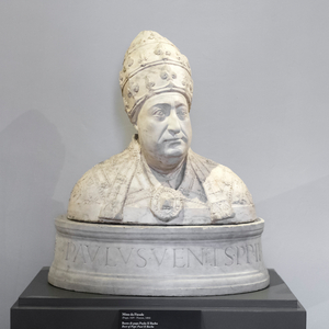 Bust of Pope Paul II Barbo,  1464-1470 (sculpture)