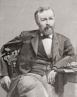 Samuel Pierpont Langley, 1834 -  1906.  From The Strand Magazine published 1897.