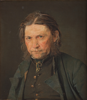 Portrait of an Old Sailor, 1832 (oil on canvas)