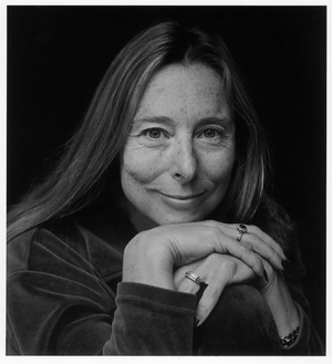 Ann Beattie, San Francisco, 2001 (b/w photo)