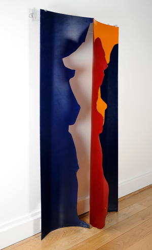 Procession Through a Split Curve, 1965 (polyurethane-painted mild steel)