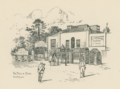 The Bull and Bush (litho)
