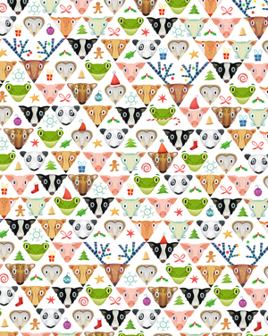 Christmas pattern, 2016 (digital)