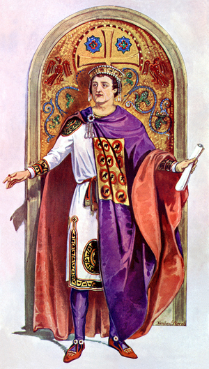 Byzantine Emperor Justinian.