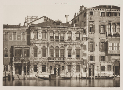 Grimani Palace, Grand Canal, 1891 (photogravure)