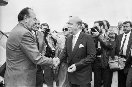 Hans-Dietrich Genscher in Yugoslavia, 1991 (photo)