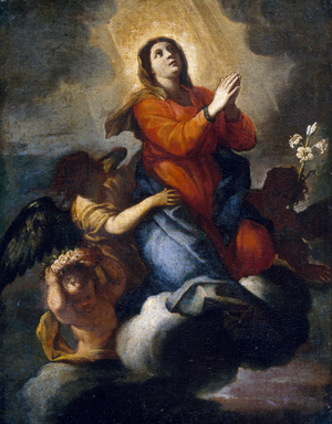 Madonna's Ascension by unknown painter, Ukraine, Sevastopol, Sevastopol Art Museum, Unknown artist