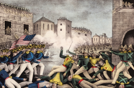 Battle of Monterrey. Mexican-American War.