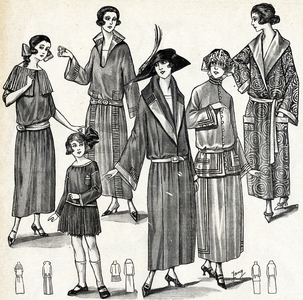 French fashion, 1920s