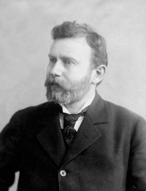 Paul Ehrlich, 1895 (b/w photo)