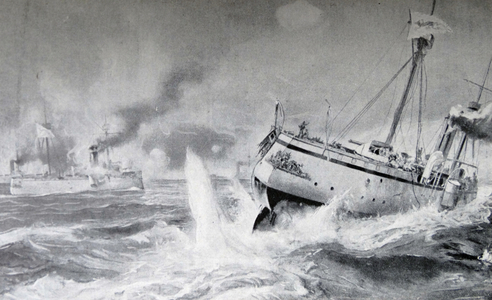 The Battle of Yalu River; 30 April to 1 May 1904