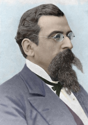 Jose Balari Jovany (1844-1904). Colored engraving.