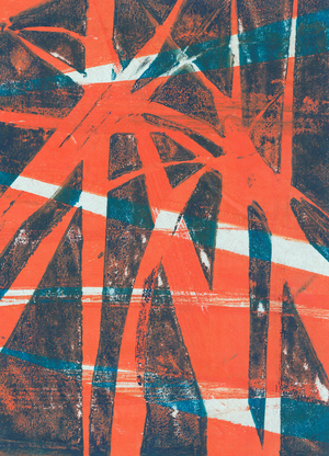 Wild oats, 2024 (monotype)