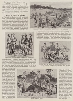 The Story of Forbe's Column (litho)