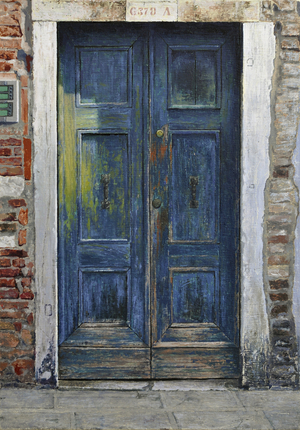 Venetian Door, 2019 (oil on linen)